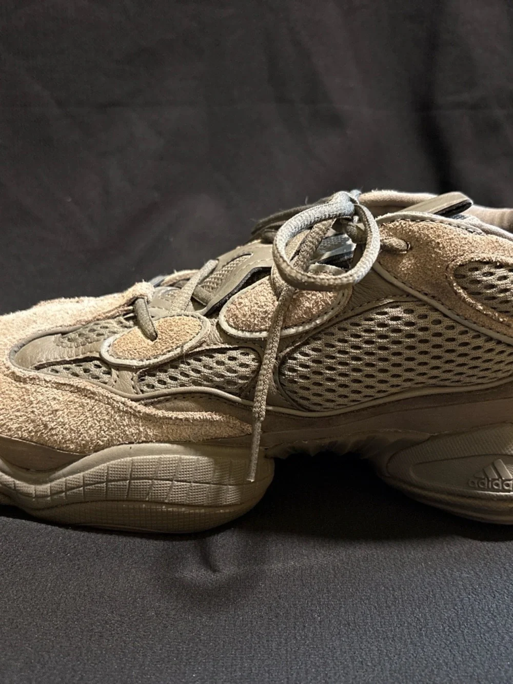 adidas Yeezy 500 Taupe Light GX3606 Size 11 Kanye West Authentic Sneakers